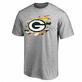 Men's Green Bay Packers NFL Pro Line True Color T-Shirt Heathered Gray,baseball caps,new era cap wholesale,wholesale hats
